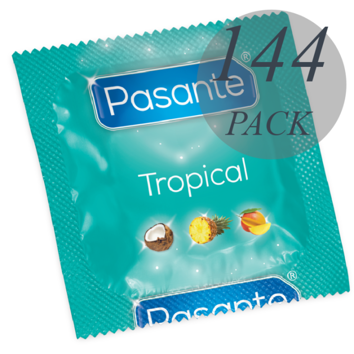 Kondome Tropische Aromen 144 Stück von Pasante | Fesselliebe.de