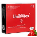 Red / Strawberry Preservatives 144 Stück von Unilatex