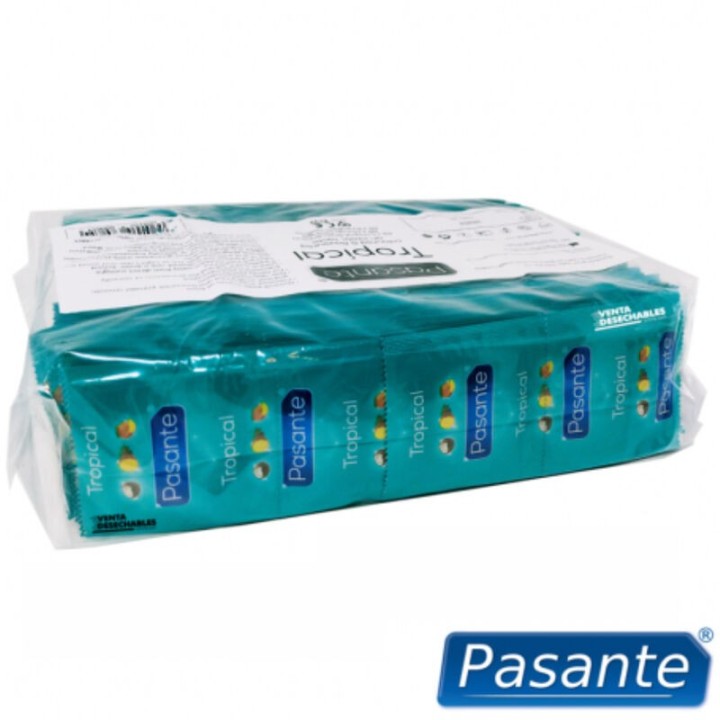 Kondome Tropischer Beutel 144 Stück von Pasante | Fesselliebe.de