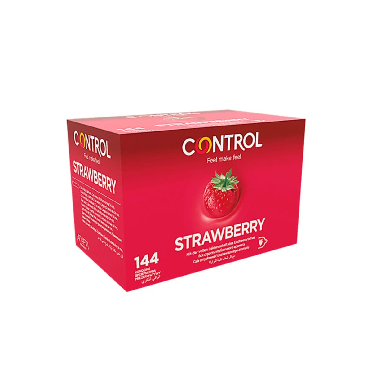 Adapta Erdbeerkondome 144 Stück von Control Kondoms | Fesselliebe.de