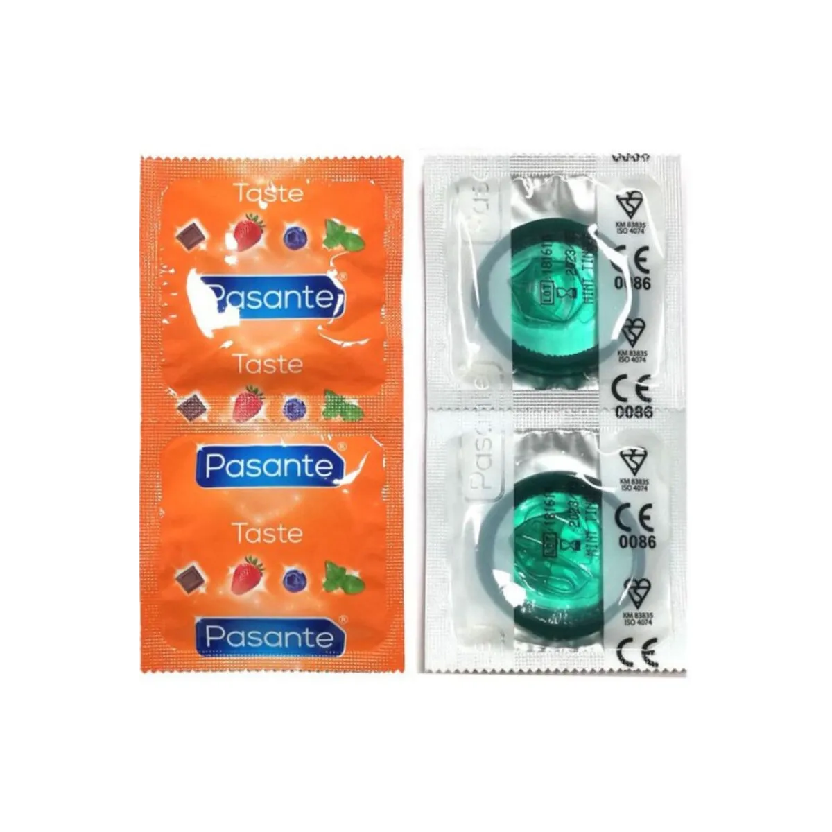 Kondome Geschmack Minze Beutel 144 Stück von Pasante | Fesselliebe.de