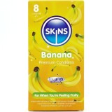 Banana Premium Kondome Packung 8 von Skins | Fesselliebe.de