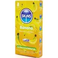 Banana Premium Kondome Packung 8 von Skins
