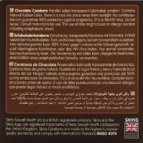 Schokolade Premium-Kondome Packung 4 von Skins | Fesselliebe.de