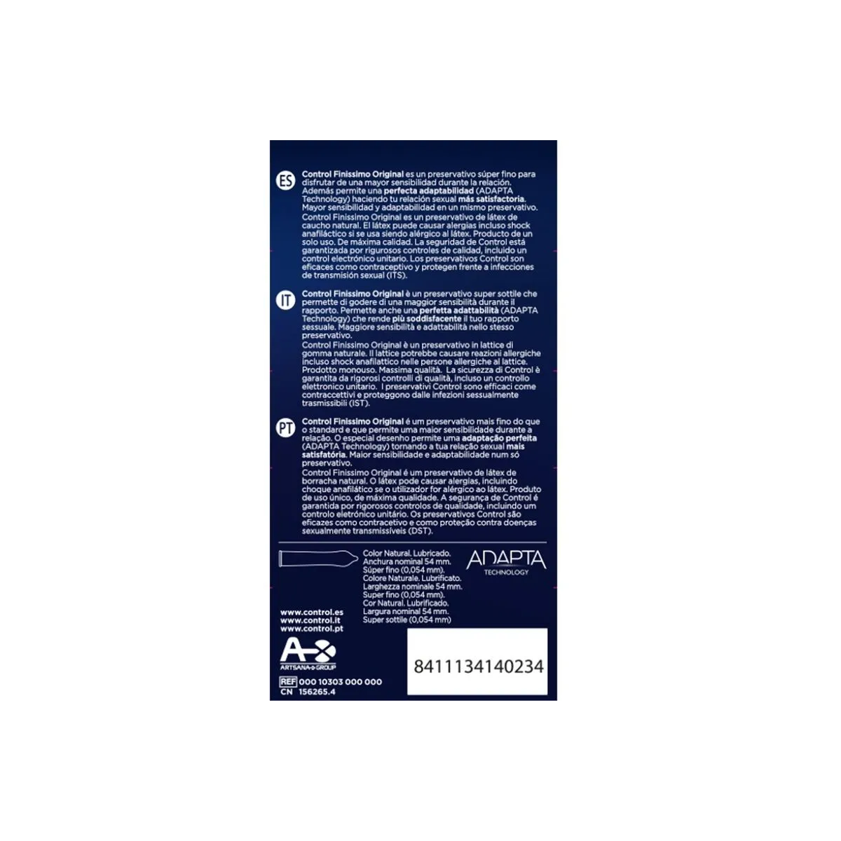 Finissimo Kondoms 12 Stück von Control Kondoms | Fesselliebe.de