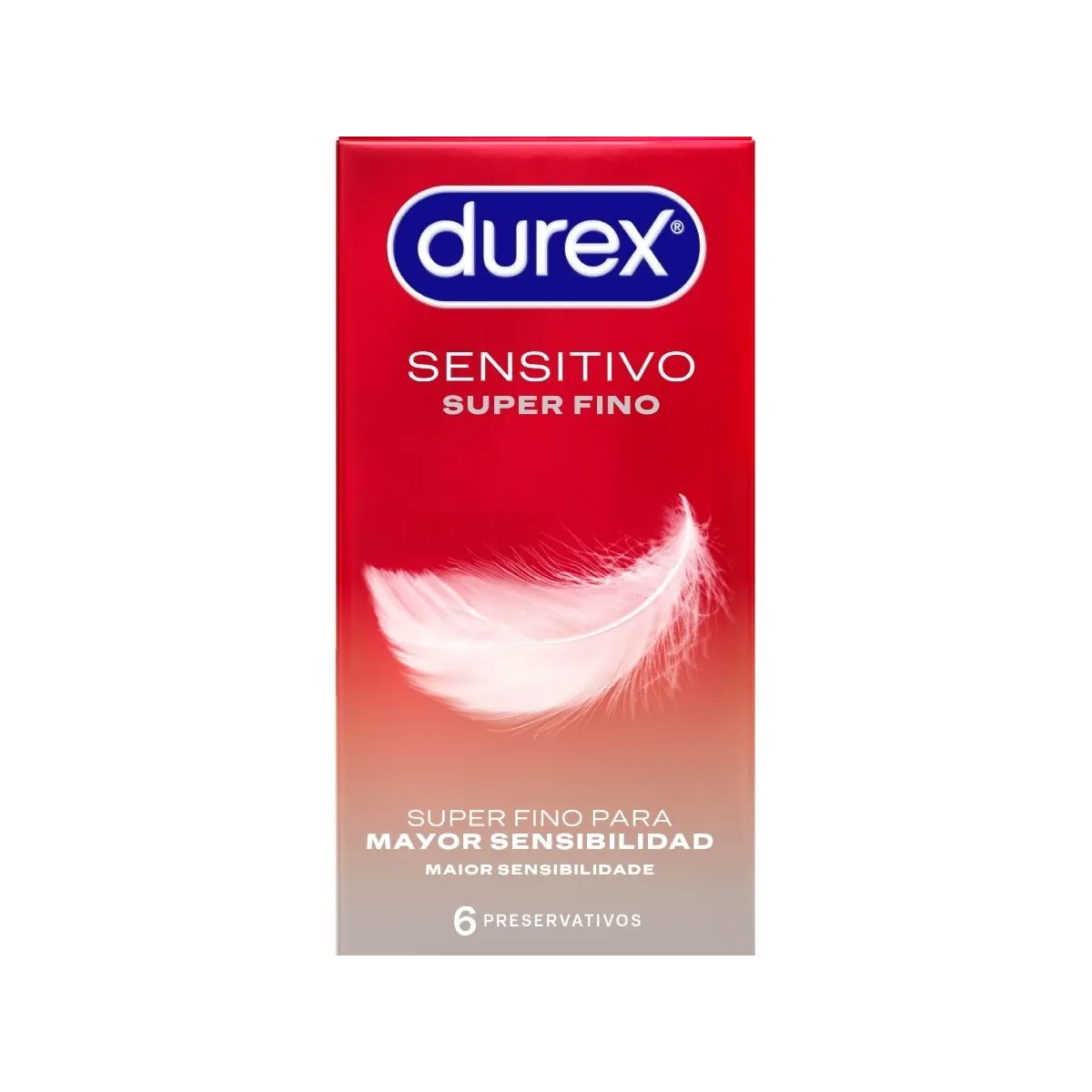 Super Dünn, Sensitiv, 6 Stück von Durex Kondoms | Fesselliebe.de