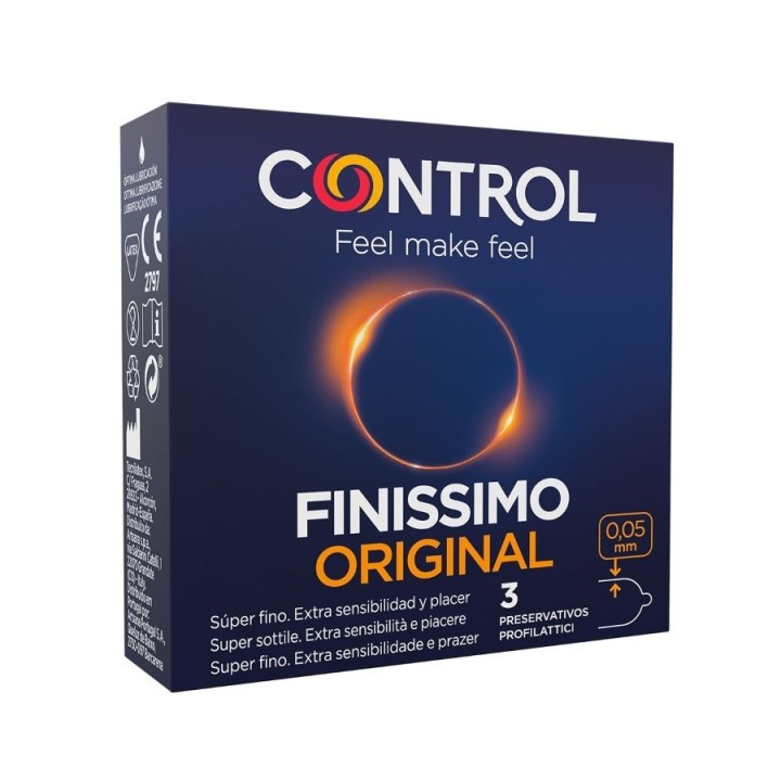 Finissimo Kondome 3 Stück von Control Kondoms | Fesselliebe.de