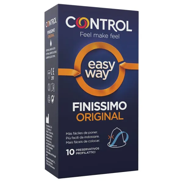 Adapta Easy Way Finissimo 10 Stück von Control Kondoms | Fesselliebe.de