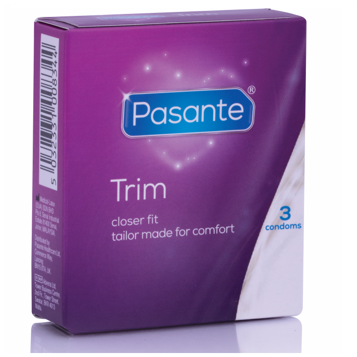 Thin Trim Ms Dünnes Kondom 3 Stück von Pasante | Fesselliebe.de