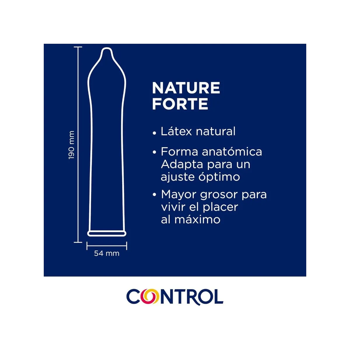 Nature Forte Kondome 144 Stück von Control Kondoms | Fesselliebe.de