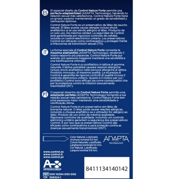 Forte 12 Stück von Control Kondoms | Fesselliebe.de