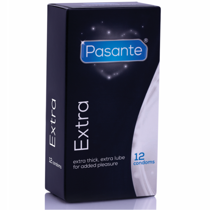 Extra-Kondom Extra Dick 12 Stück von Pasante | Fesselliebe.de