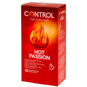Hot Passion Wärmeeffekt 10 Stück von Control Kondoms | Fesselliebe.de
