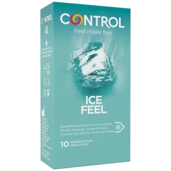 Eisfeel Cool Effect 10 Stück von Control Kondoms | Fesselliebe.de