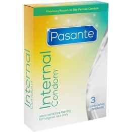 Innenkondom ohne Latex 3 Stück von Pasante | Fesselliebe.de