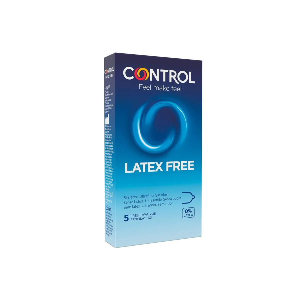 Free Sin Latex Kondoms 5 Stück von Control Kondoms | Fesselliebe.de