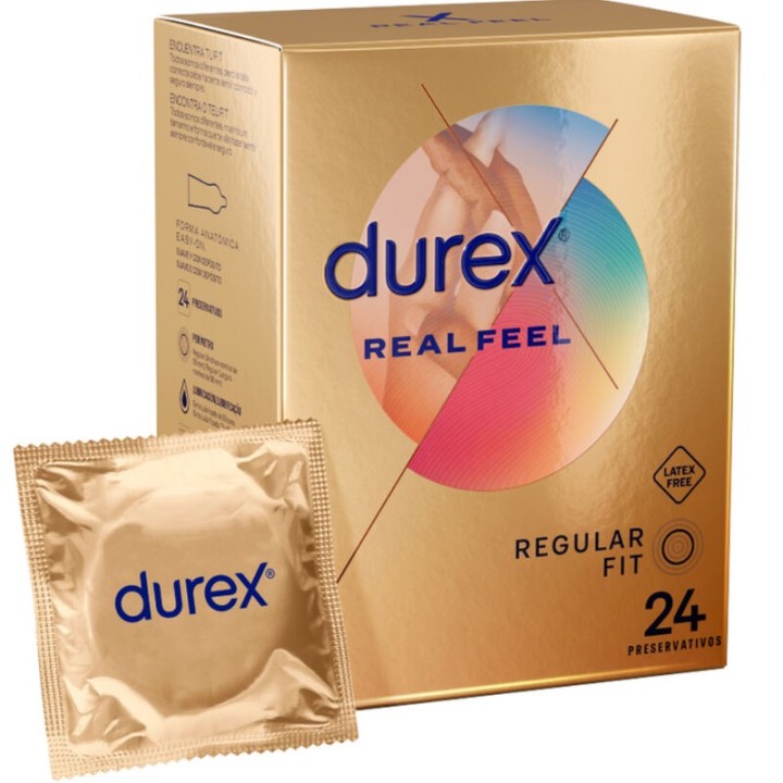 Echtes Gefühl 24 Stück von Durex Kondoms | Fesselliebe.de