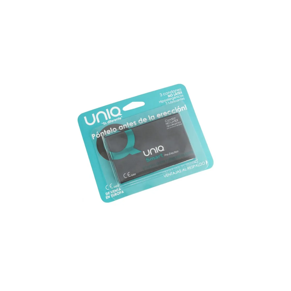 Smart Latex Free Pre-Erection Kondoms 3 Stück von Uniq | Fesselliebe.de