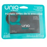 Smart Latex Free Pre-Erection Kondoms 3 Stück von Uniq | Fesselliebe.de