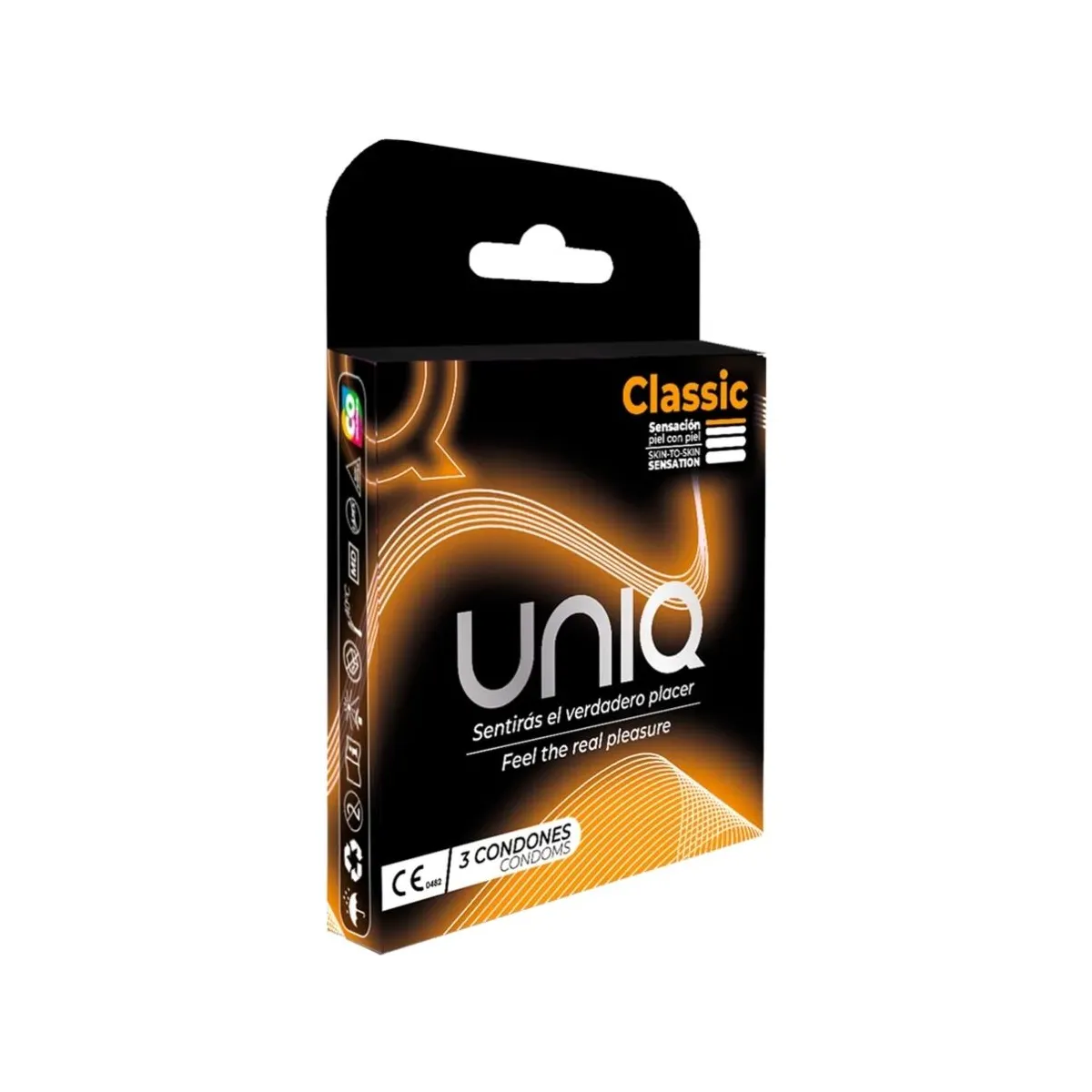 Classic Latexfreie Kondome 3 Stück von Uniq | Fesselliebe.de