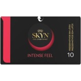Kondom mit Intensivem Gefühl und Strukturiertem Wellendesign, 10 Stück von Skyn | Fesselliebe.de