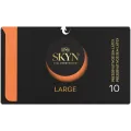 Grosse Extra anpassungskondome 10 Stück von Skyn