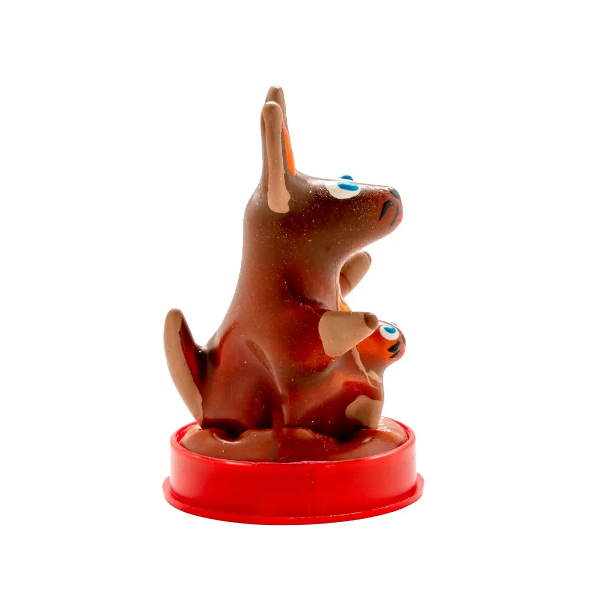 Handbemaltes Kondom Känguru Modell 1 von Kondomerie | Fesselliebe.de