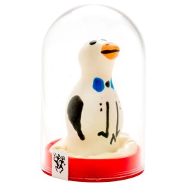 Handbemaltes Kondom Pinguin von Kondomerie | Fesselliebe.de