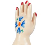Handbemaltes Kondom Handmodell 1 von Kondomerie | Fesselliebe.de