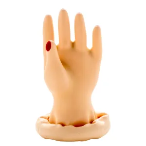 Handbemaltes Kondom Handmodell 1 von Kondomerie