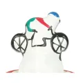 Handbemaltes Kondom Fahrrad von Kondomerie