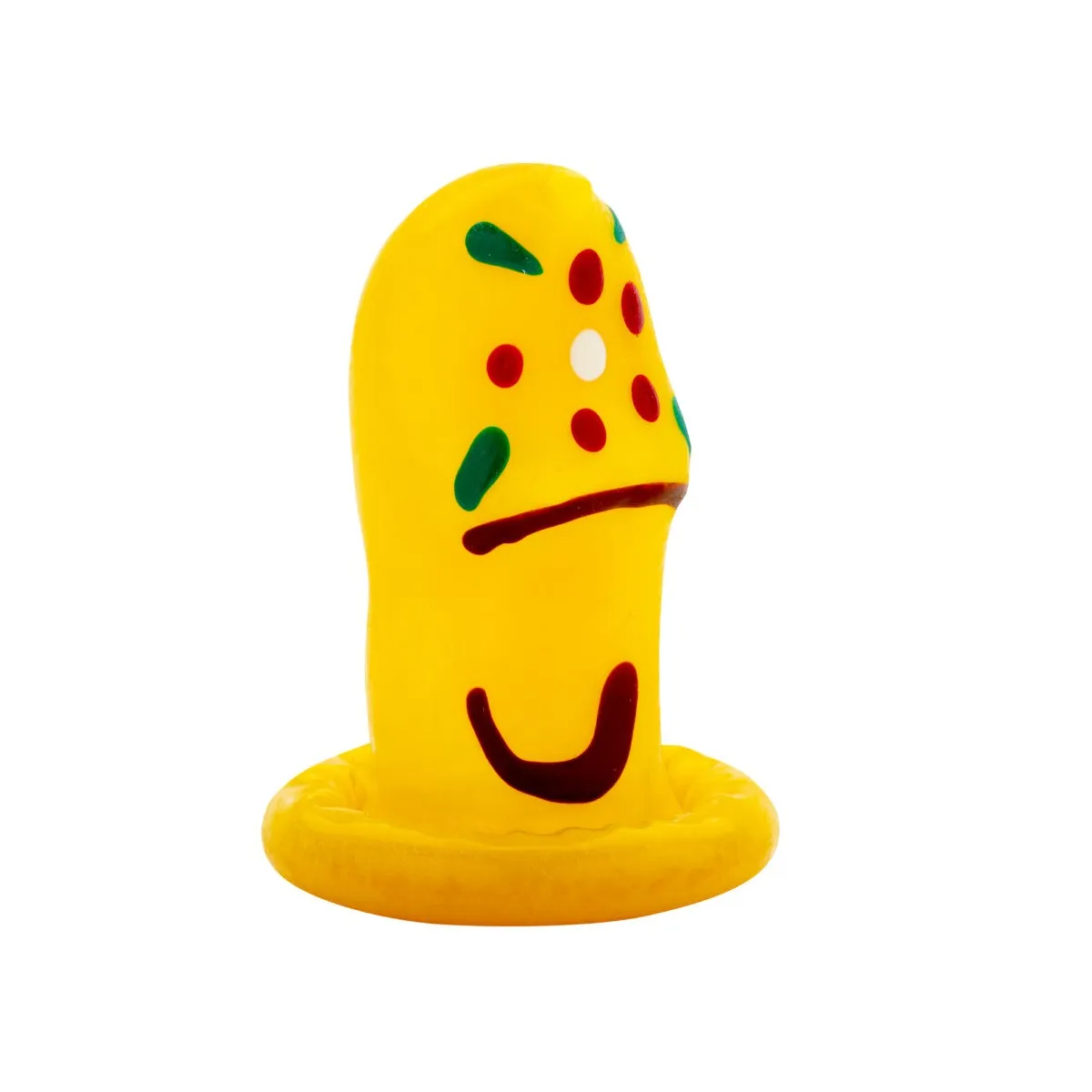 Handbemaltes Kondom von Kondomerie | Fesselliebe.de