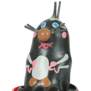 Handbemaltes Kondom Maulwurf von Kondomerie