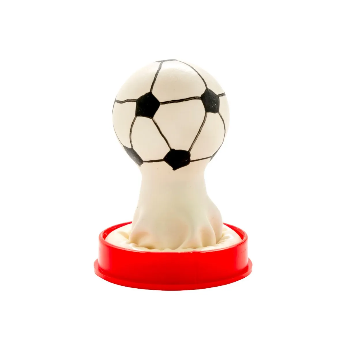 Handbemaltes Kondom Fussball von Kondomerie | Fesselliebe.de