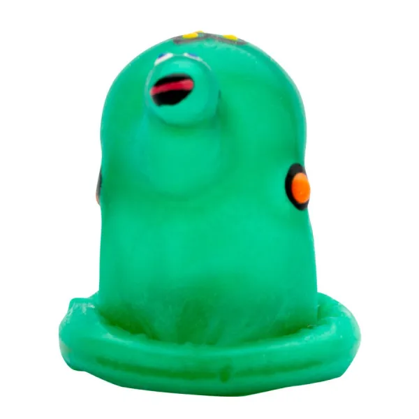 Handbemaltes Kondom Schildkröte von Kondomerie | Fesselliebe.de