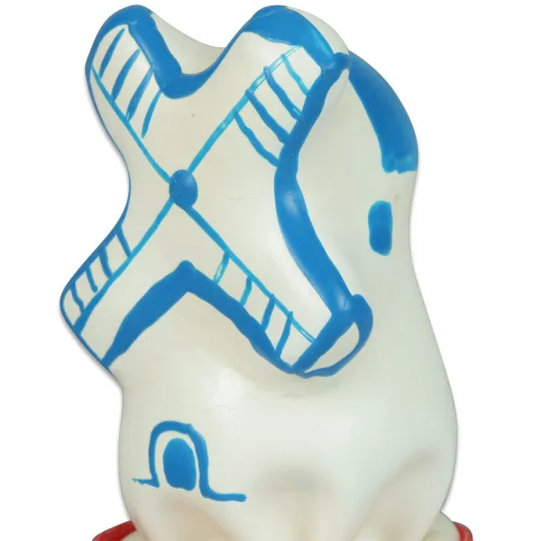 Handbemaltes Kondom Windmühle von Kondomerie | Fesselliebe.de