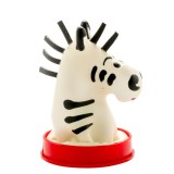 Handbemaltes Kondom Zebra von Kondomerie | Fesselliebe.de