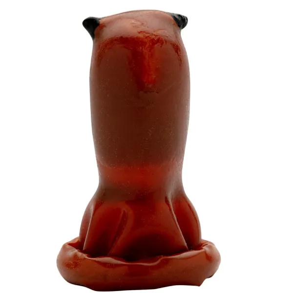 Handbemaltes Kondom Eule von Kondomerie | Fesselliebe.de