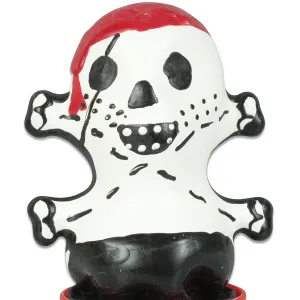 Handbemaltes Kondom Piraten von Kondomerie