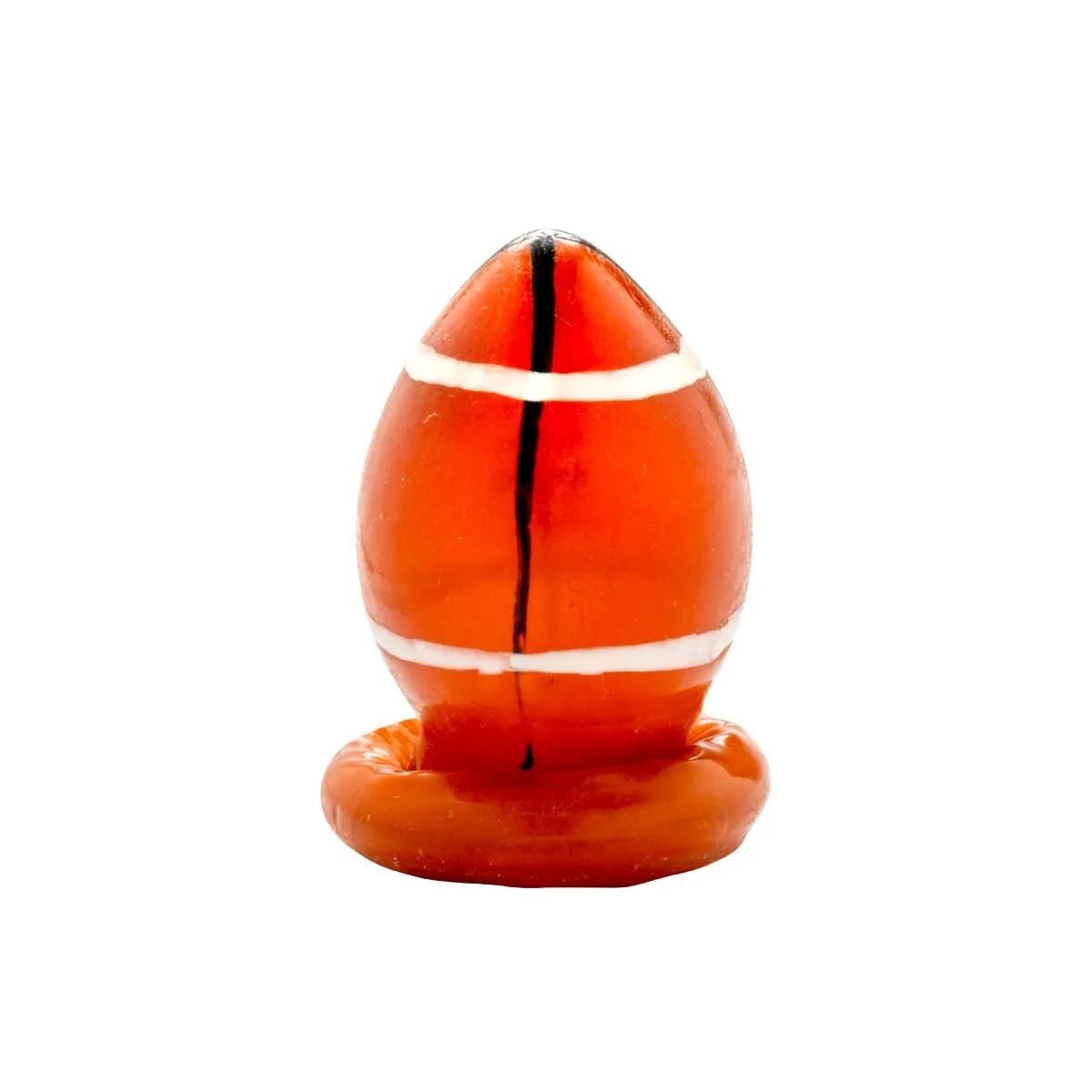 Handbemaltes Kondom Rugbyball von Kondomerie | Fesselliebe.de