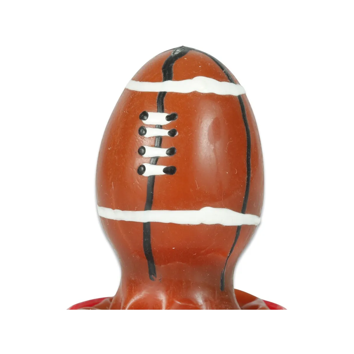 Handbemaltes Kondom Rugbyball von Kondomerie | Fesselliebe.de