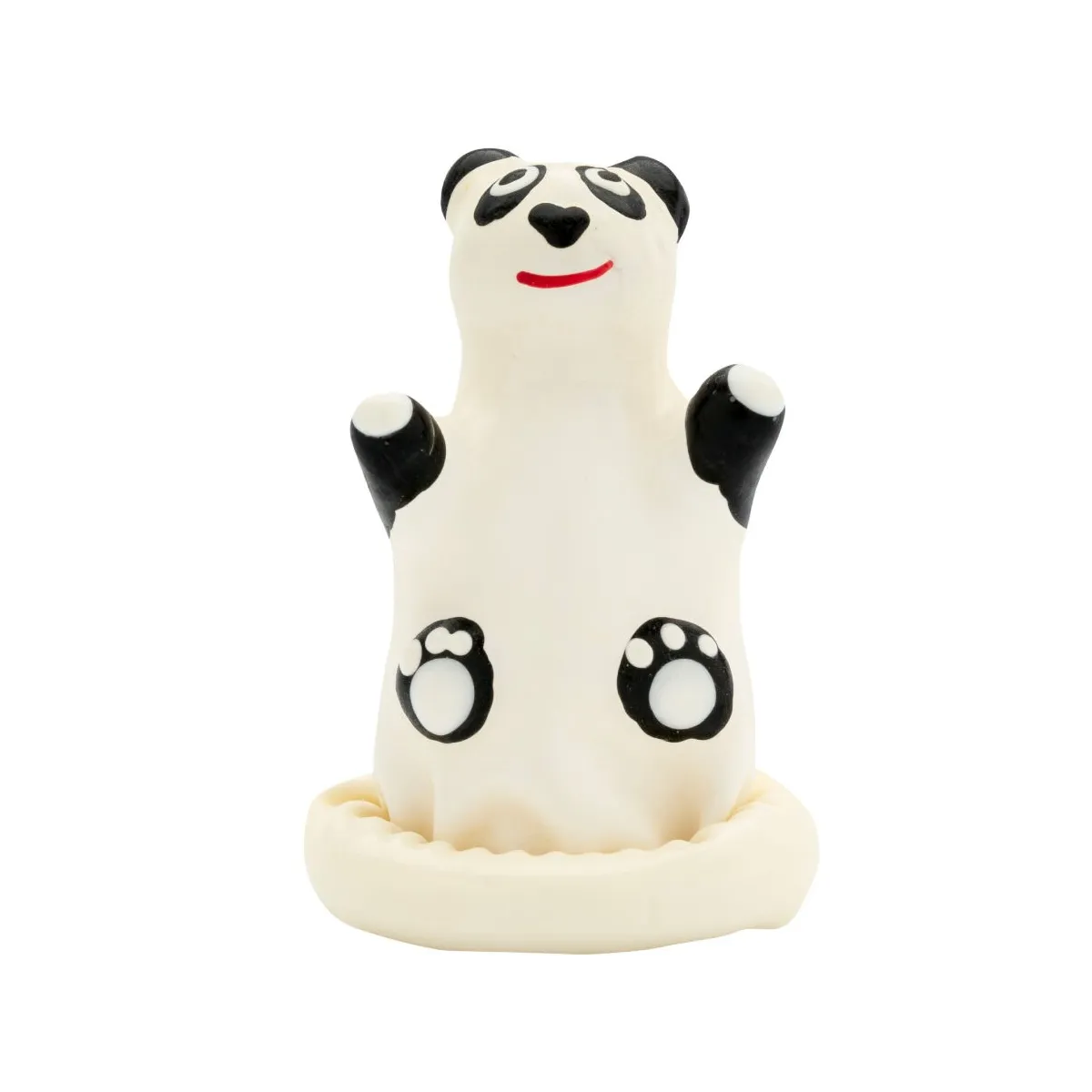 Handbemaltes Kondom Panda Modell 1 von Kondomerie | Fesselliebe.de