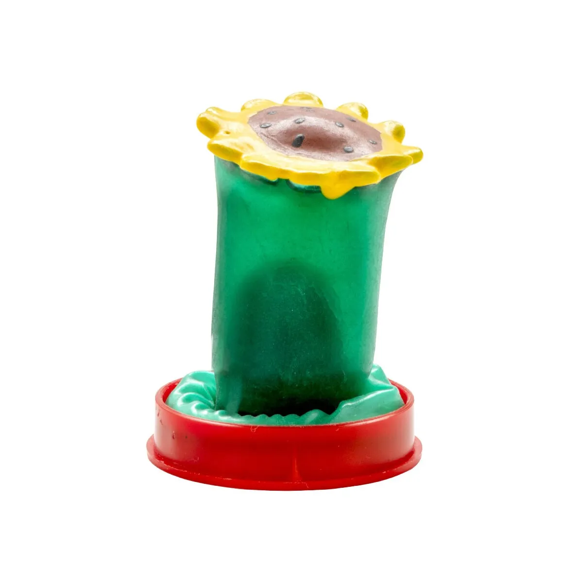 Handbemaltes Kondom Sonnenblume von Kondomerie | Fesselliebe.de