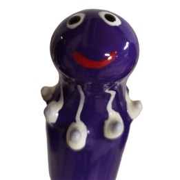 Handbemaltes Kondom Octopus Lila von Kondomerie | Fesselliebe.de