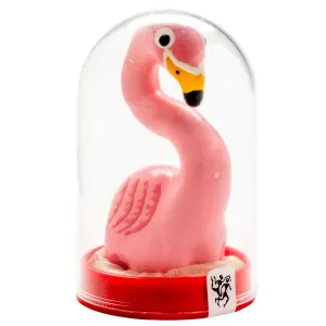 Handbemaltes Kondom Flamingo Pink von Kondomerie
