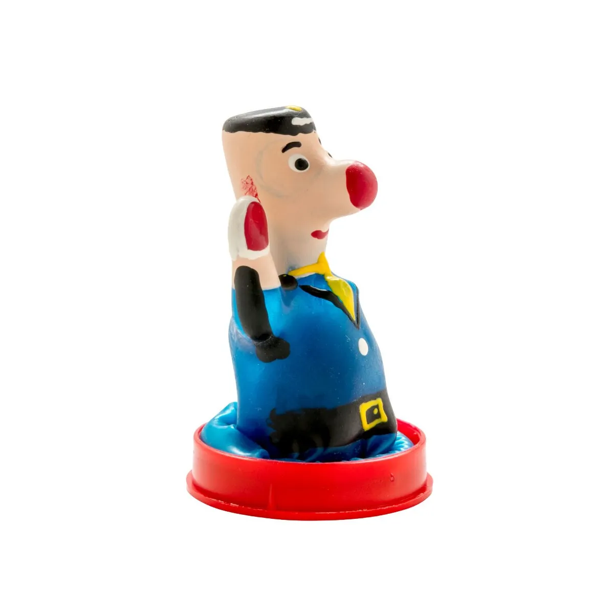 Handbemaltes Kondom Polizist von Kondomerie | Fesselliebe.de