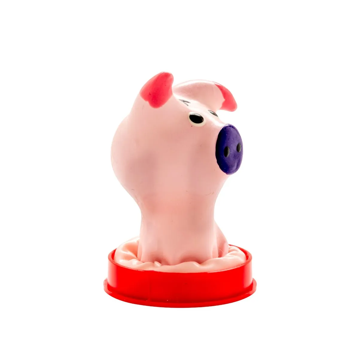 Handbemaltes Kondom Schweinekopf von Kondomerie | Fesselliebe.de