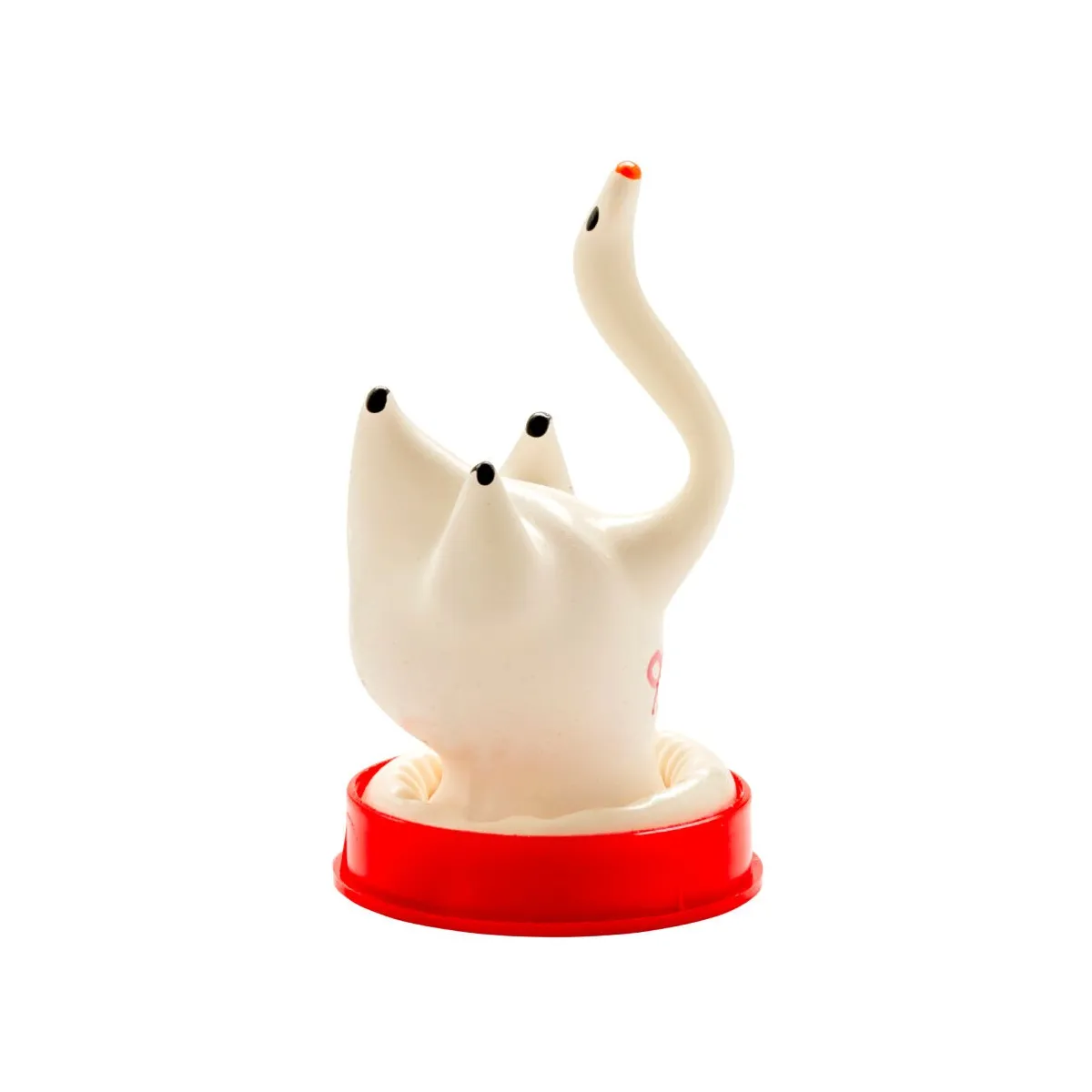 Handbemaltes Kondom Schwan von Kondomerie | Fesselliebe.de