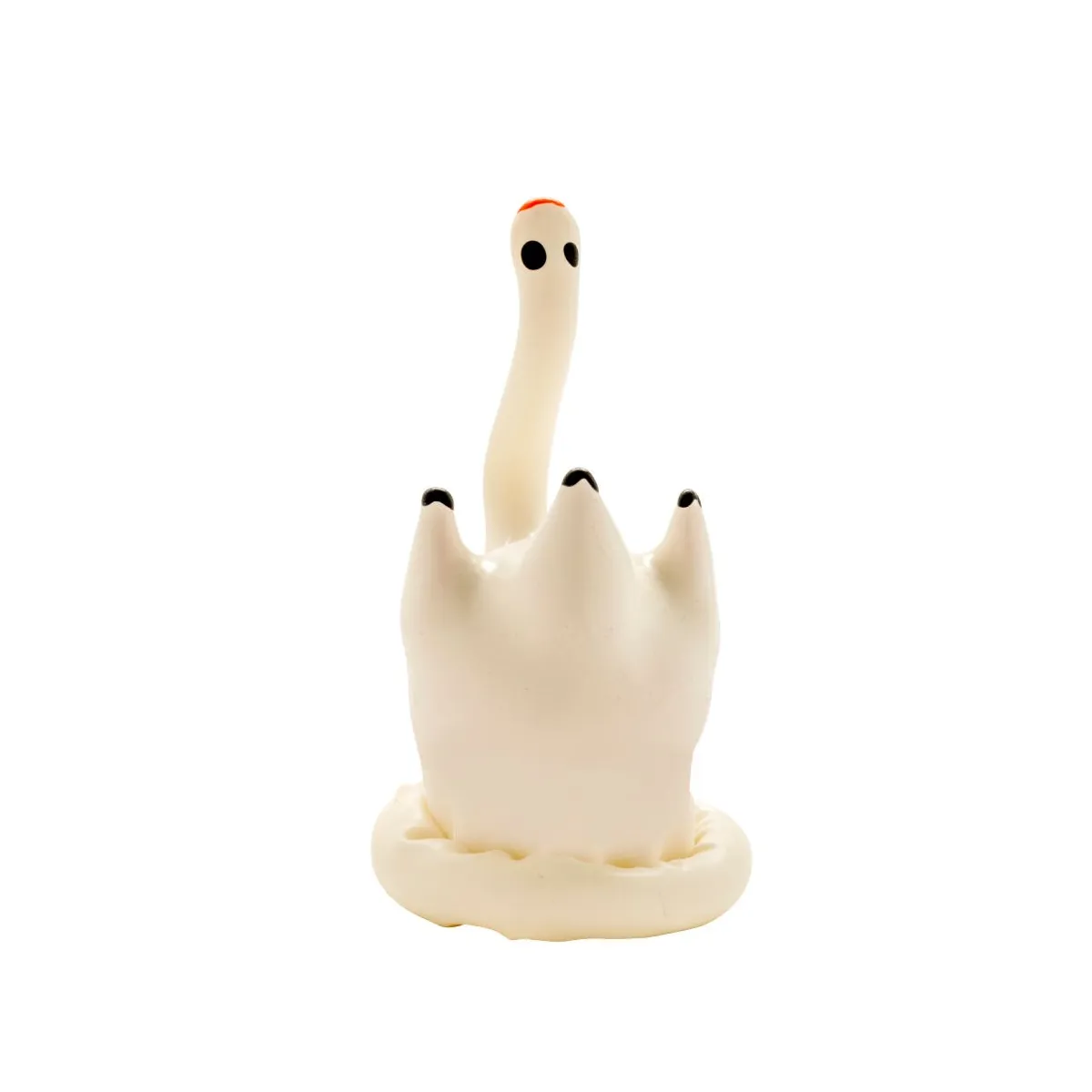 Handbemaltes Kondom Schwan von Kondomerie | Fesselliebe.de