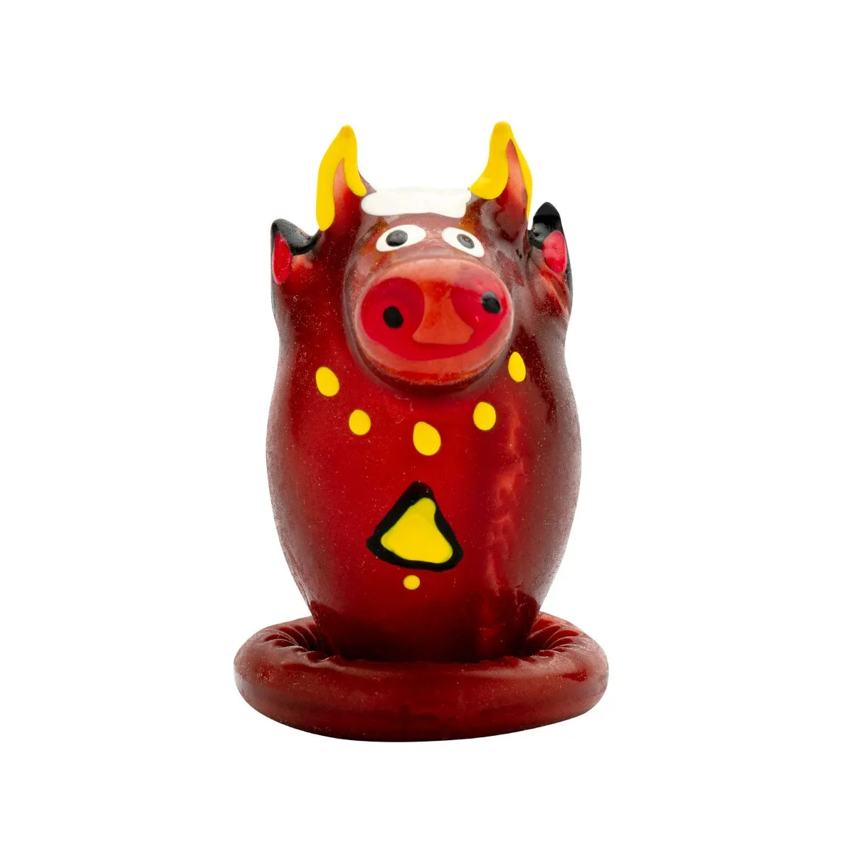 Handbemaltes Kondom Bull Modell 1 von Kondomerie | Fesselliebe.de